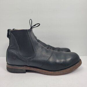 Frye Chelsea Men's Black Leather Ankle Oil-Resistant Sole Boots US Size 8.5M